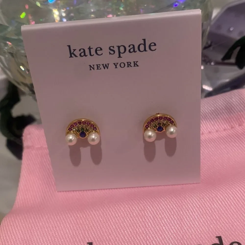 𝅺KATE Spade Rainbow Stud Earrings